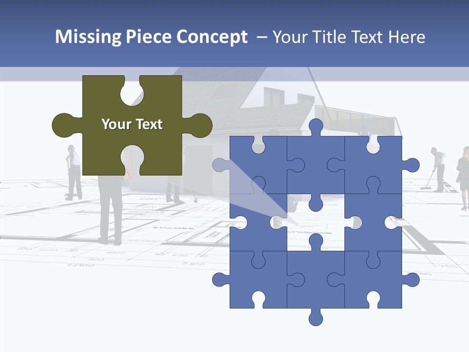 Abstract Architecture Maquette PowerPoint Template