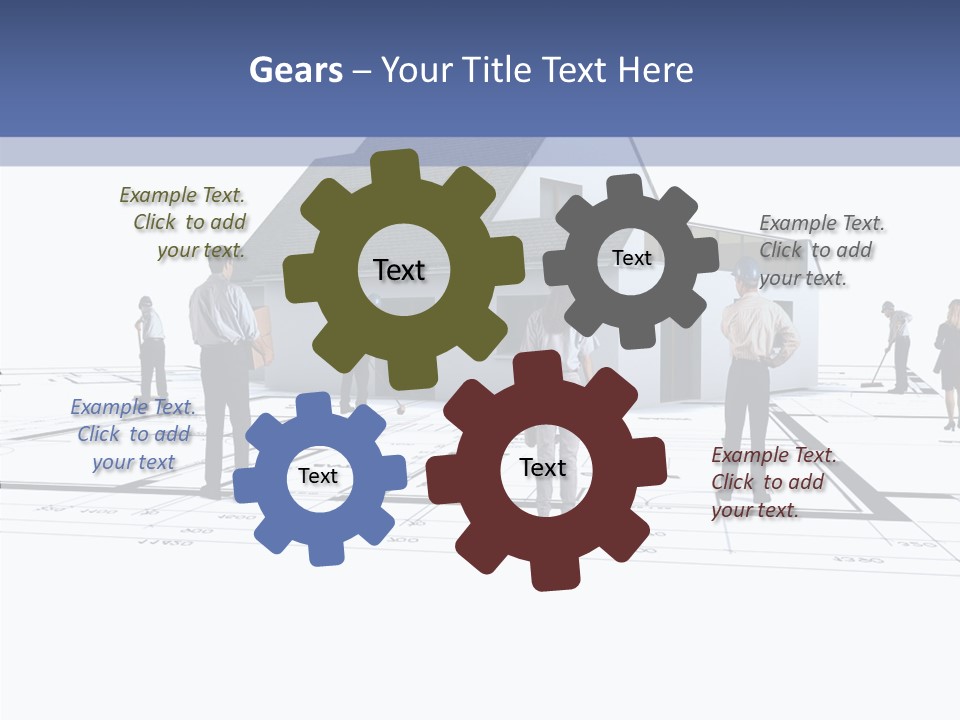 Abstract Architecture Maquette PowerPoint Template