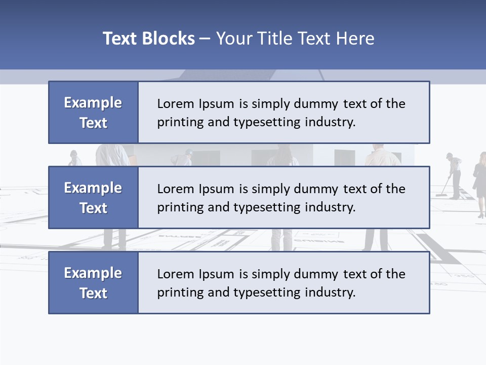 Abstract Architecture Maquette PowerPoint Template