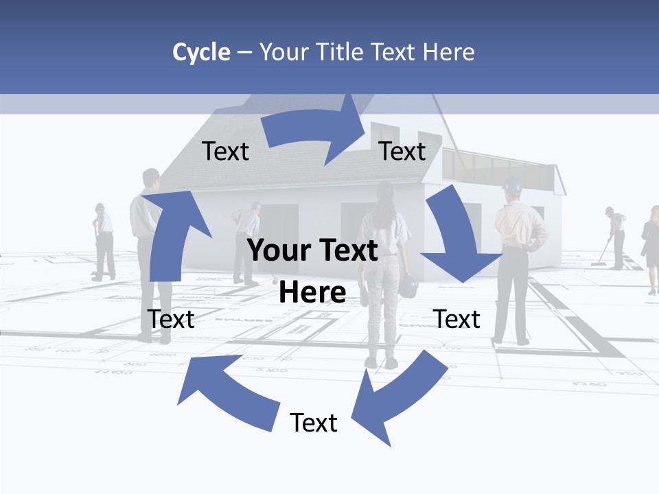 Abstract Architecture Maquette PowerPoint Template