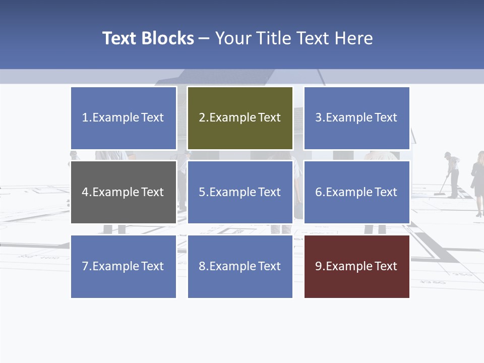 Abstract Architecture Maquette PowerPoint Template