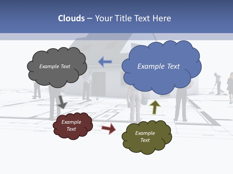 Abstract Architecture Maquette PowerPoint Template