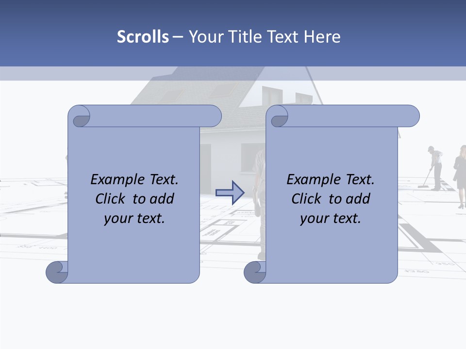 Abstract Architecture Maquette PowerPoint Template