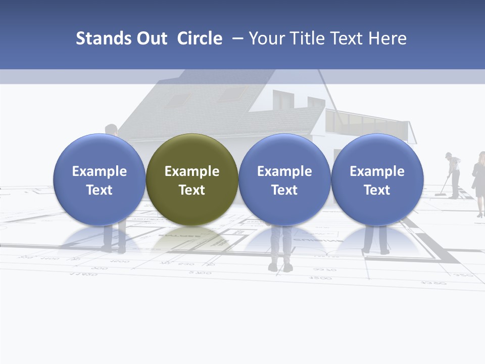 Abstract Architecture Maquette PowerPoint Template