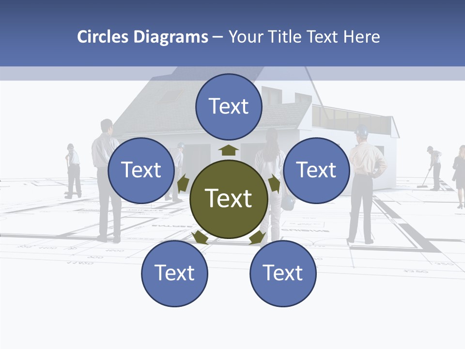 Abstract Architecture Maquette PowerPoint Template