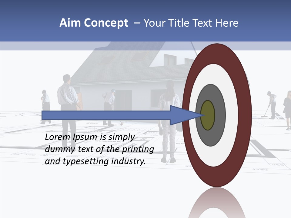 Abstract Architecture Maquette PowerPoint Template