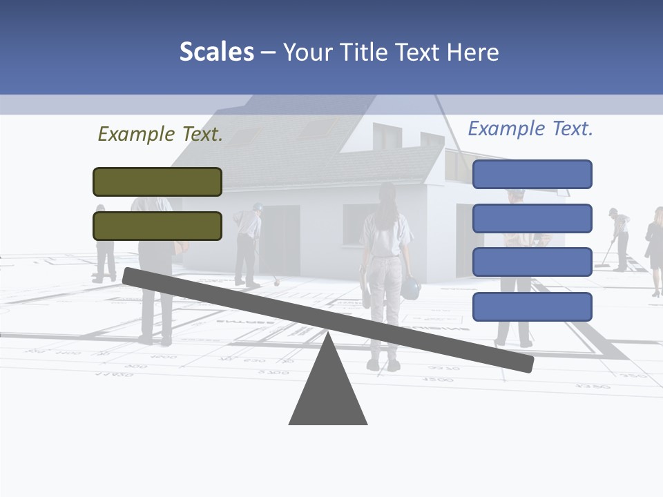 Abstract Architecture Maquette PowerPoint Template