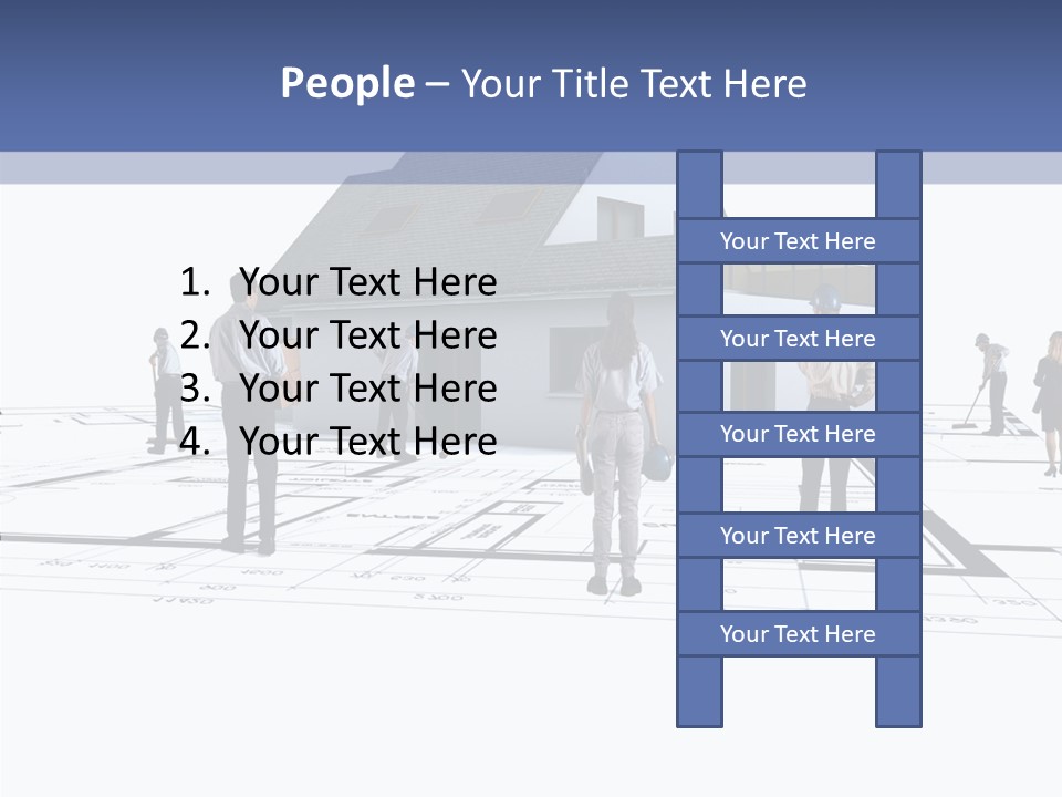 Abstract Architecture Maquette PowerPoint Template