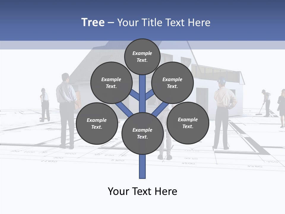 Abstract Architecture Maquette PowerPoint Template