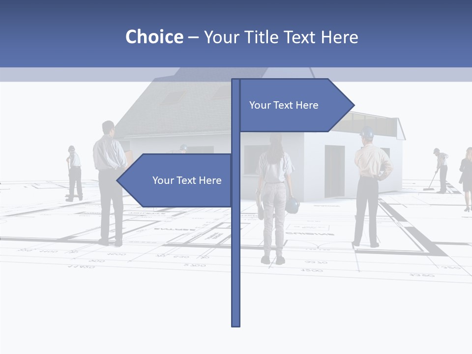 Abstract Architecture Maquette PowerPoint Template