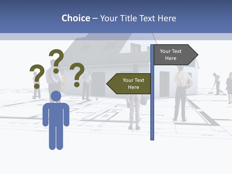 Abstract Architecture Maquette PowerPoint Template