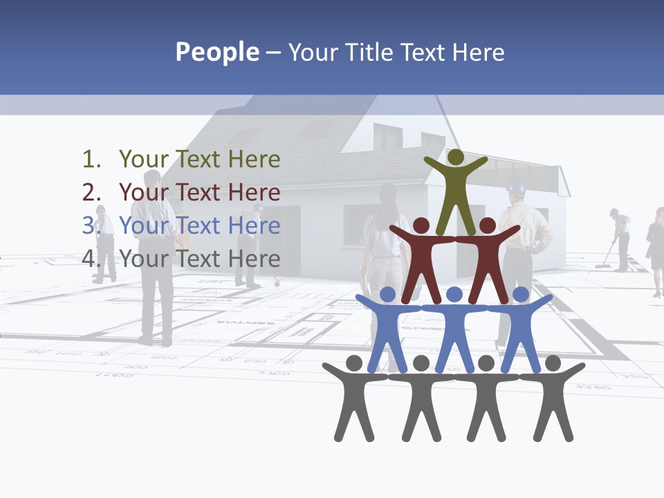 Abstract Architecture Maquette PowerPoint Template