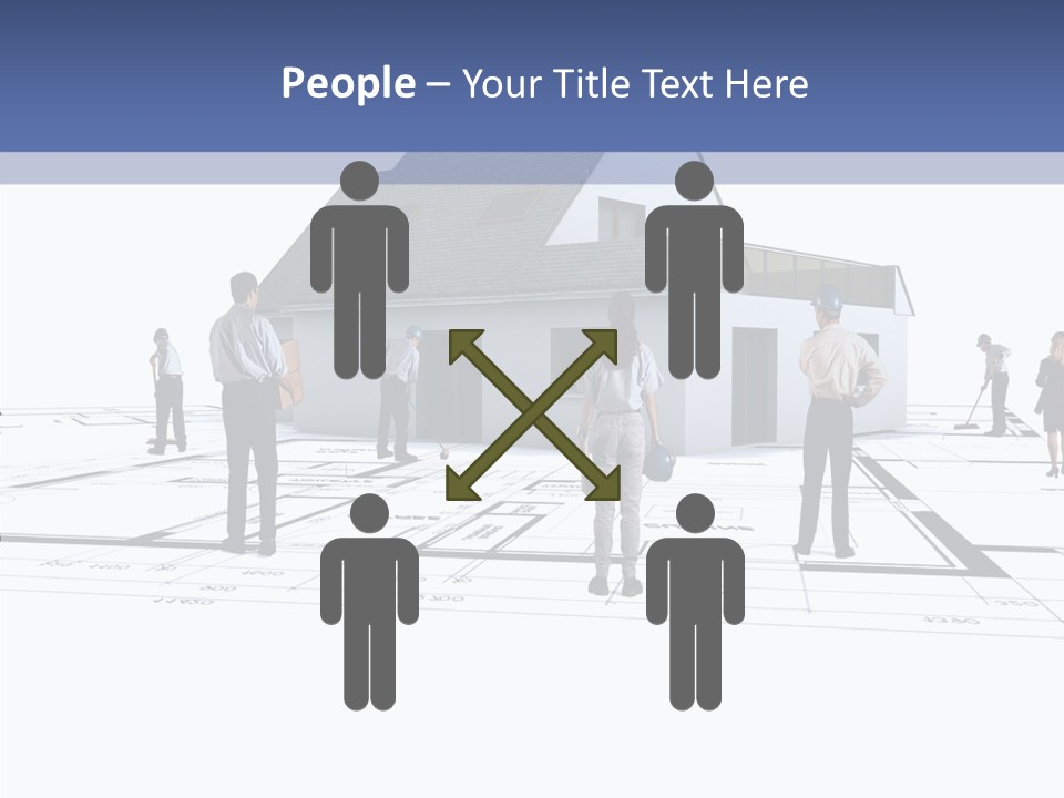 Abstract Architecture Maquette PowerPoint Template