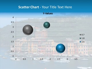 Houses Boats Jetty PowerPoint Template