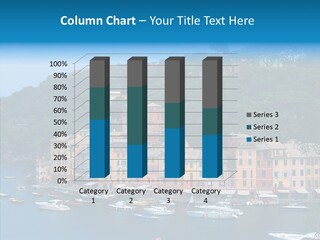 Houses Boats Jetty PowerPoint Template