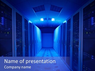 Digital Site Technology PowerPoint Template