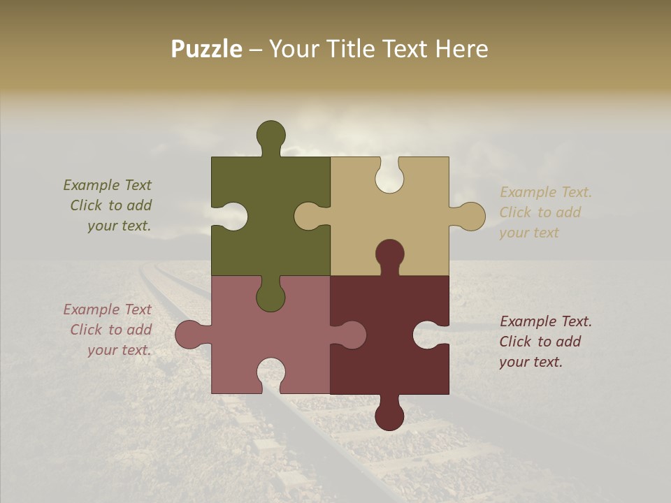 Lost Speed Far PowerPoint Template