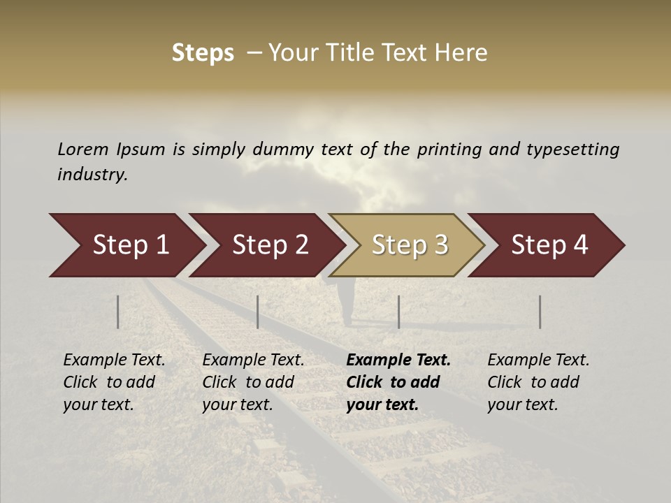 Lost Speed Far PowerPoint Template