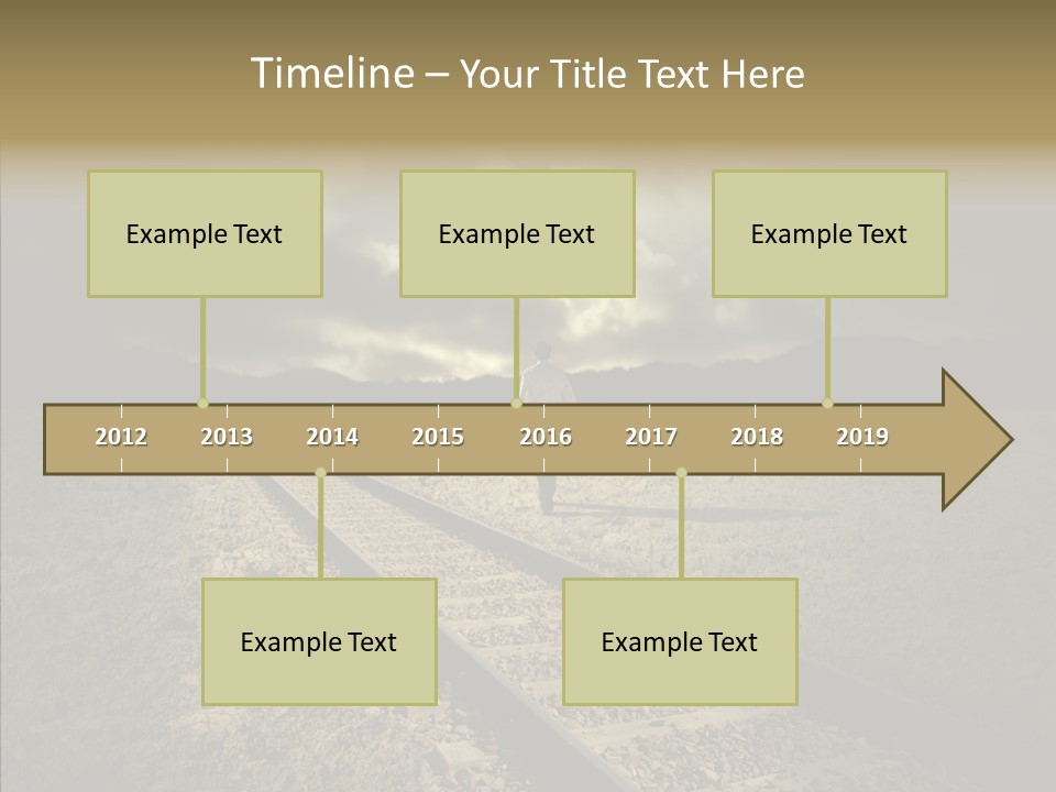 Lost Speed Far PowerPoint Template