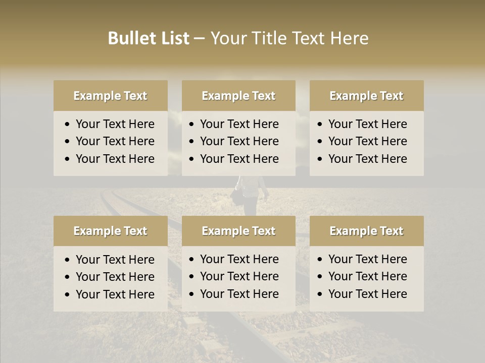 Lost Speed Far PowerPoint Template