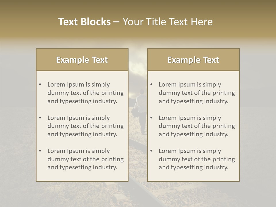 Lost Speed Far PowerPoint Template