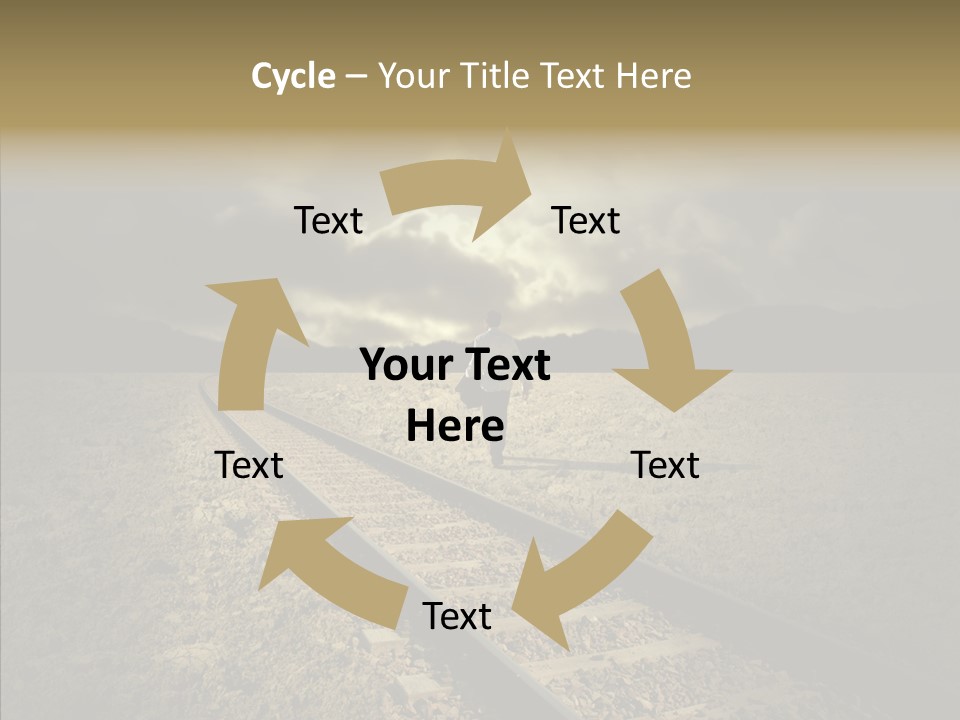 Lost Speed Far PowerPoint Template