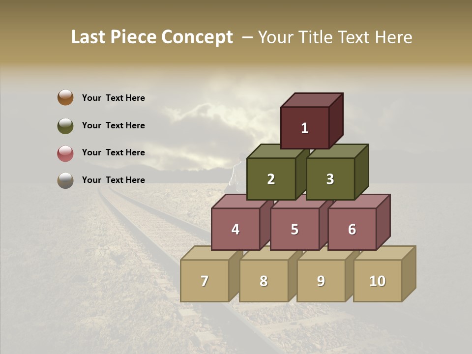 Lost Speed Far PowerPoint Template