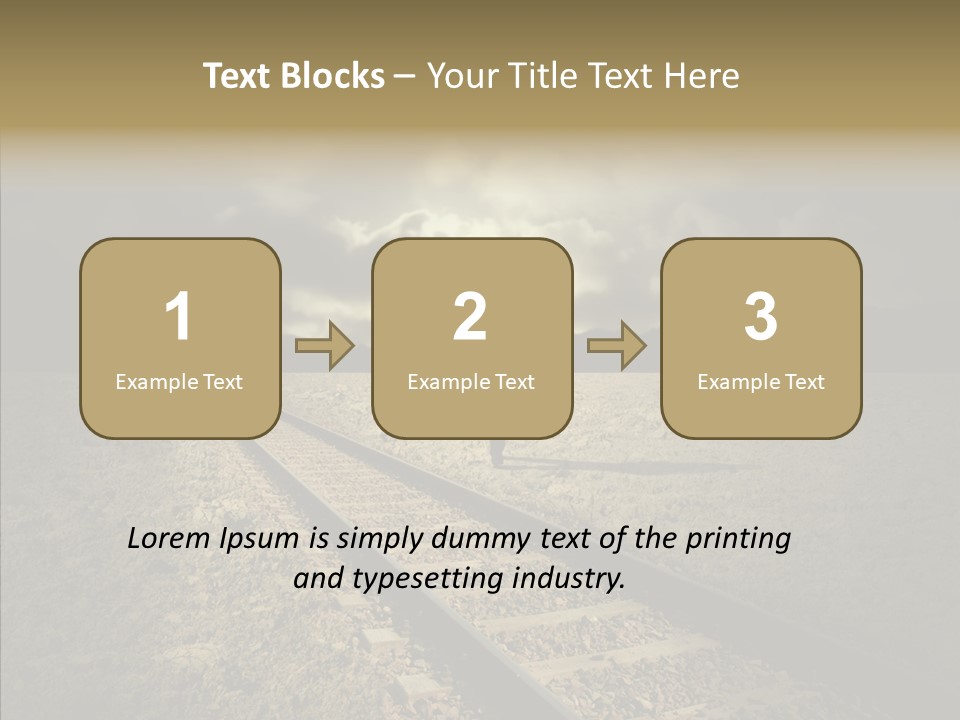 Lost Speed Far PowerPoint Template