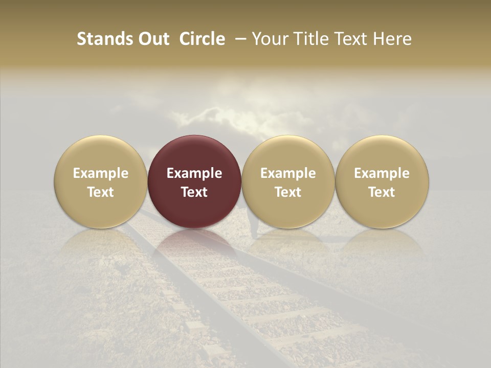 Lost Speed Far PowerPoint Template