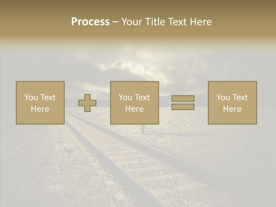 Lost Speed Far PowerPoint Template