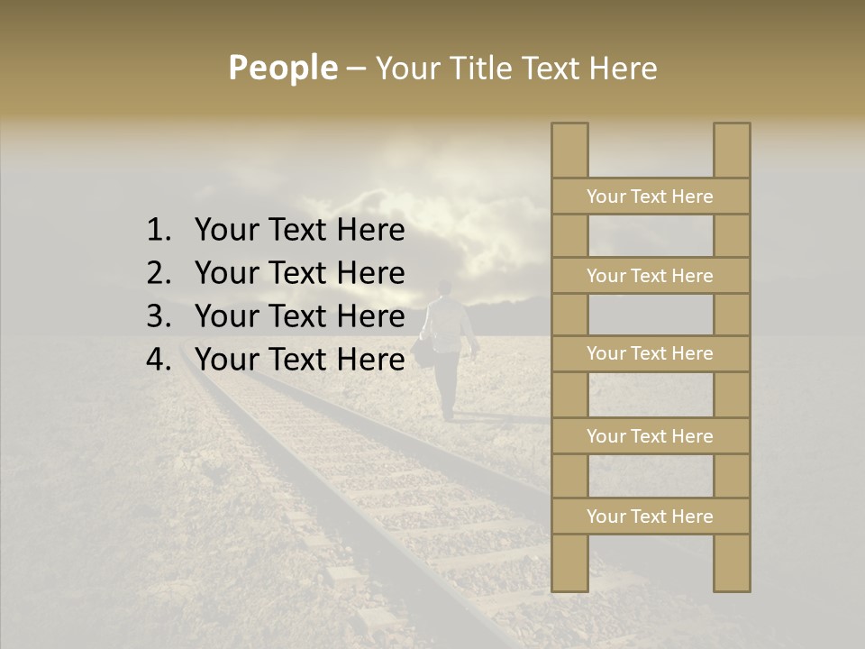 Lost Speed Far PowerPoint Template