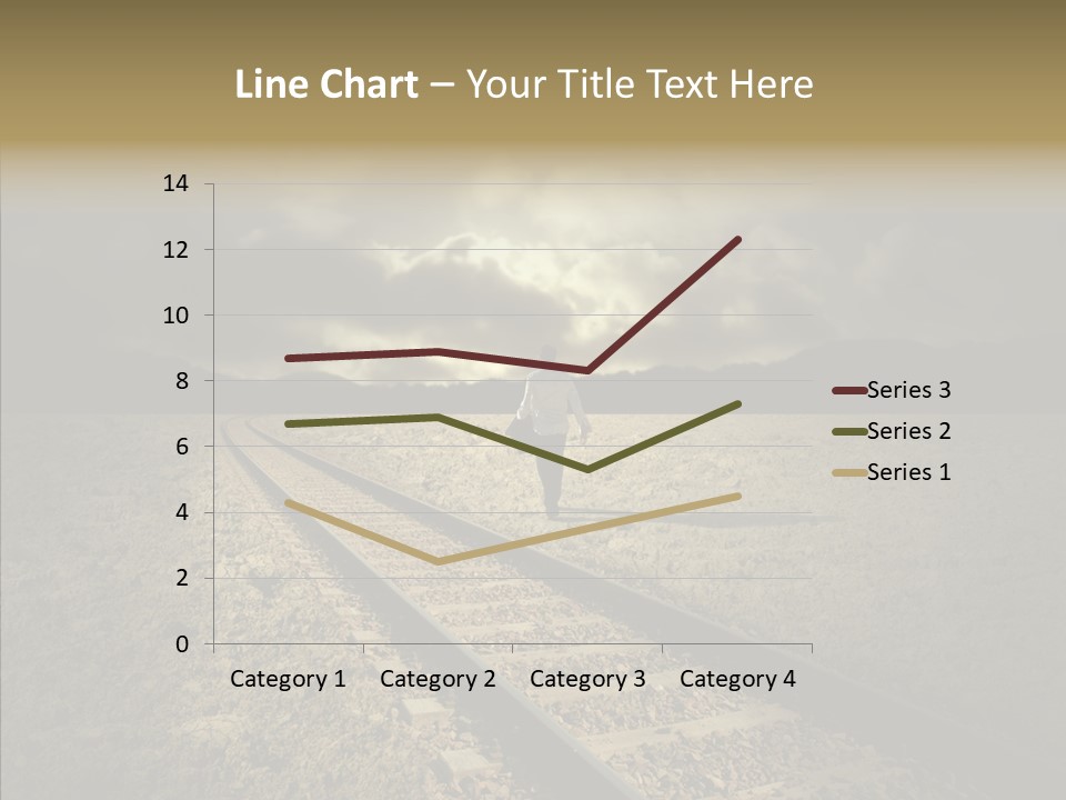 Lost Speed Far PowerPoint Template