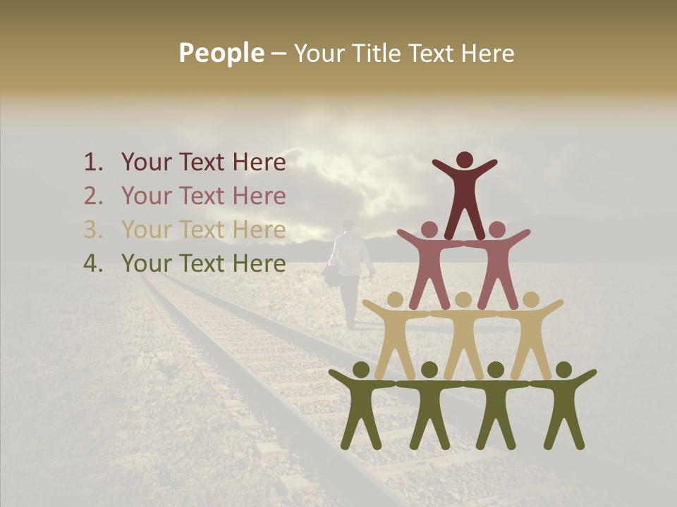 Lost Speed Far PowerPoint Template