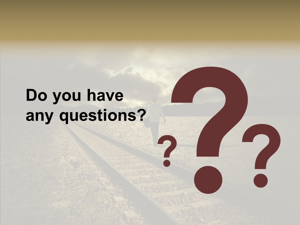 Lost Speed Far PowerPoint Template