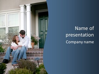 Girl House Estate PowerPoint Template