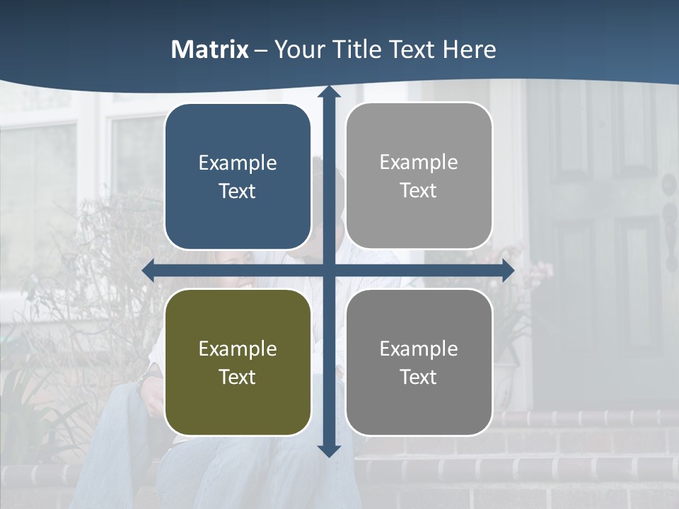 Girl House Estate PowerPoint Template