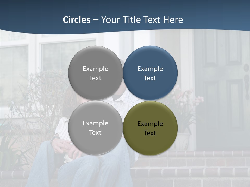 Girl House Estate PowerPoint Template