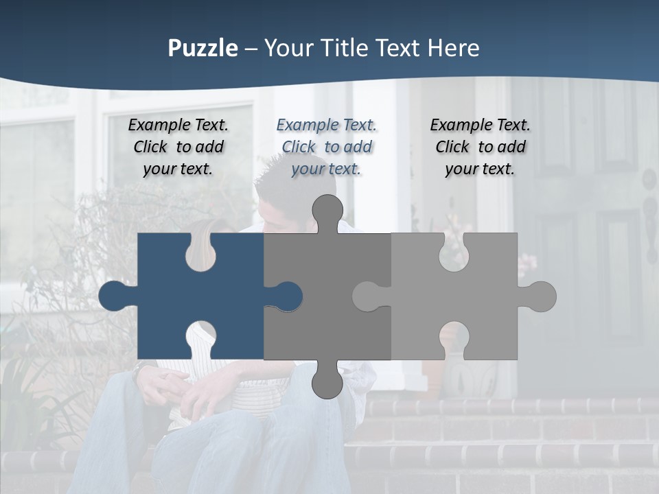 Girl House Estate PowerPoint Template