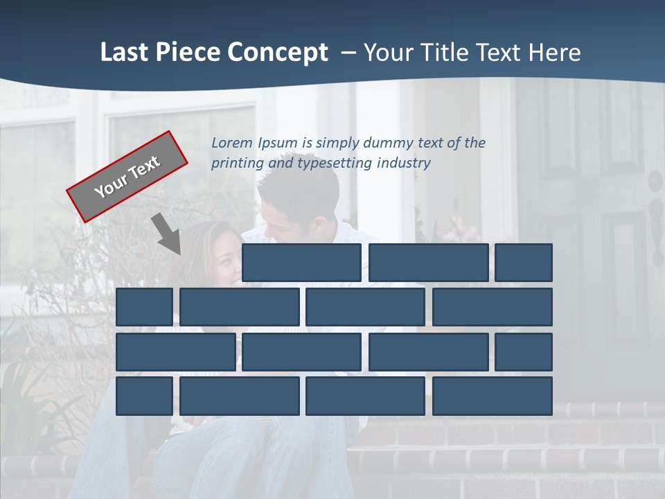 Girl House Estate PowerPoint Template