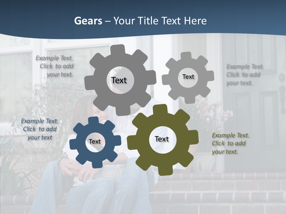 Girl House Estate PowerPoint Template