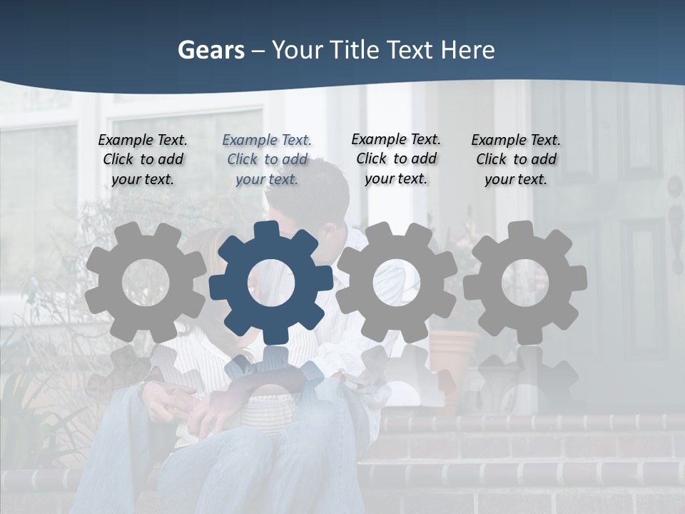 Girl House Estate PowerPoint Template