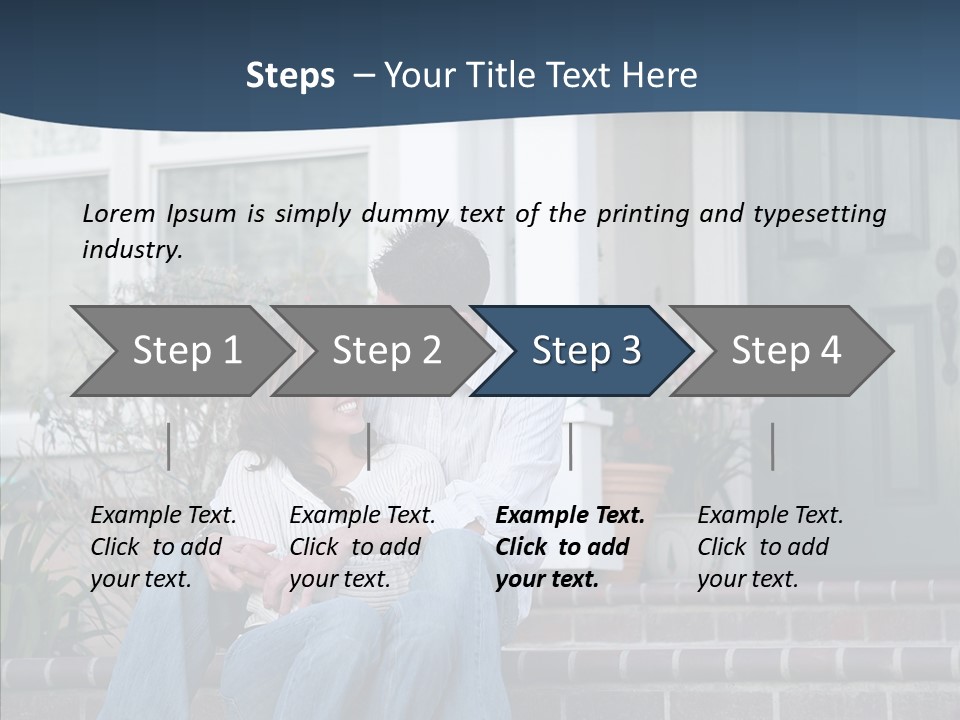 Girl House Estate PowerPoint Template