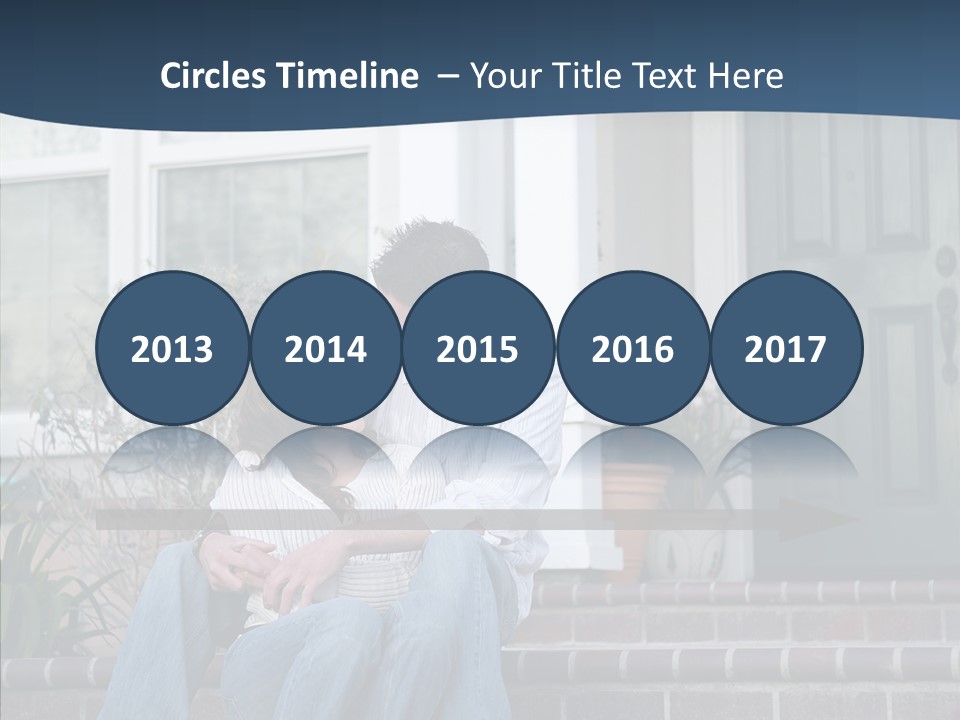 Girl House Estate PowerPoint Template