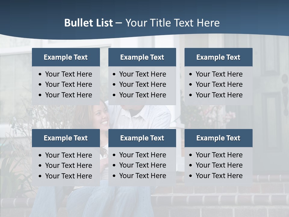 Girl House Estate PowerPoint Template