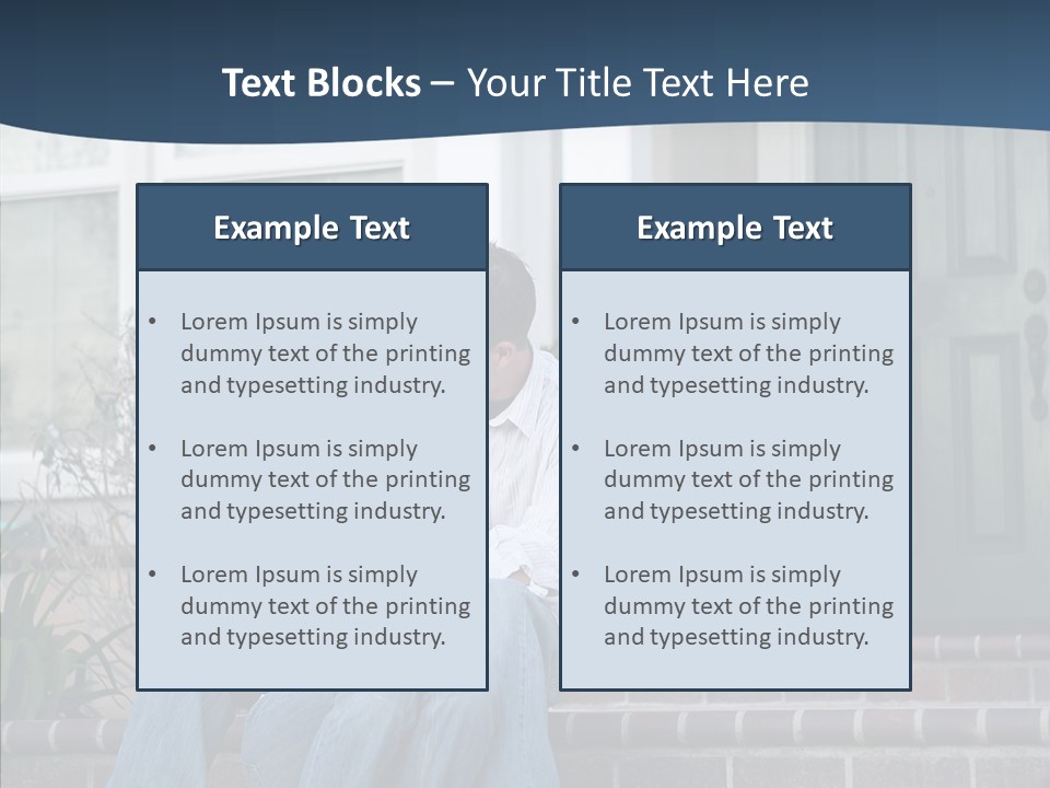 Girl House Estate PowerPoint Template