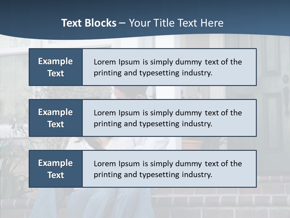 Girl House Estate PowerPoint Template