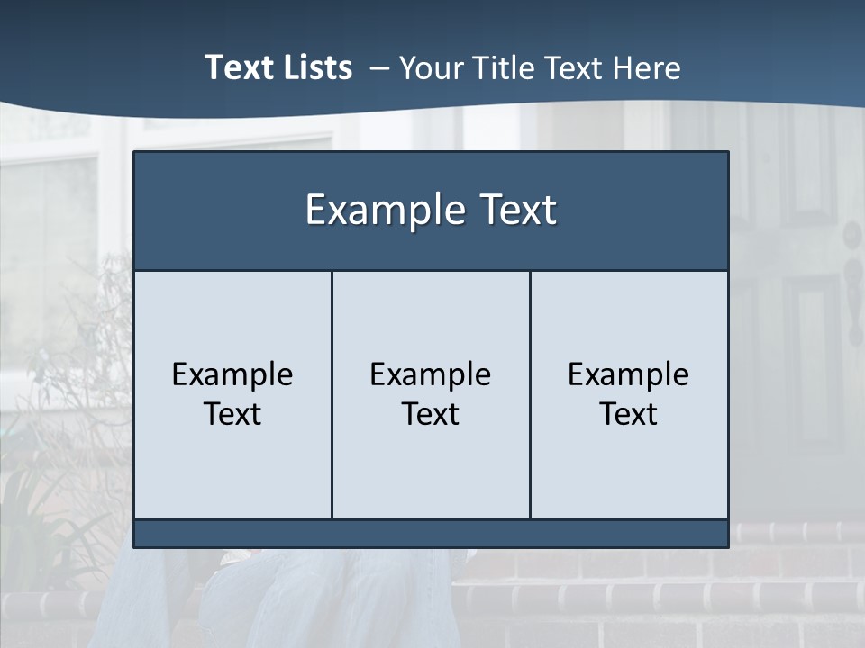 Girl House Estate PowerPoint Template
