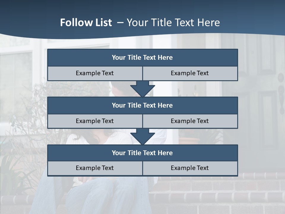 Girl House Estate PowerPoint Template