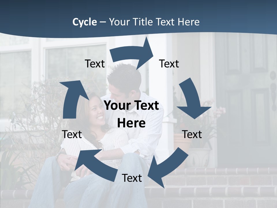 Girl House Estate PowerPoint Template