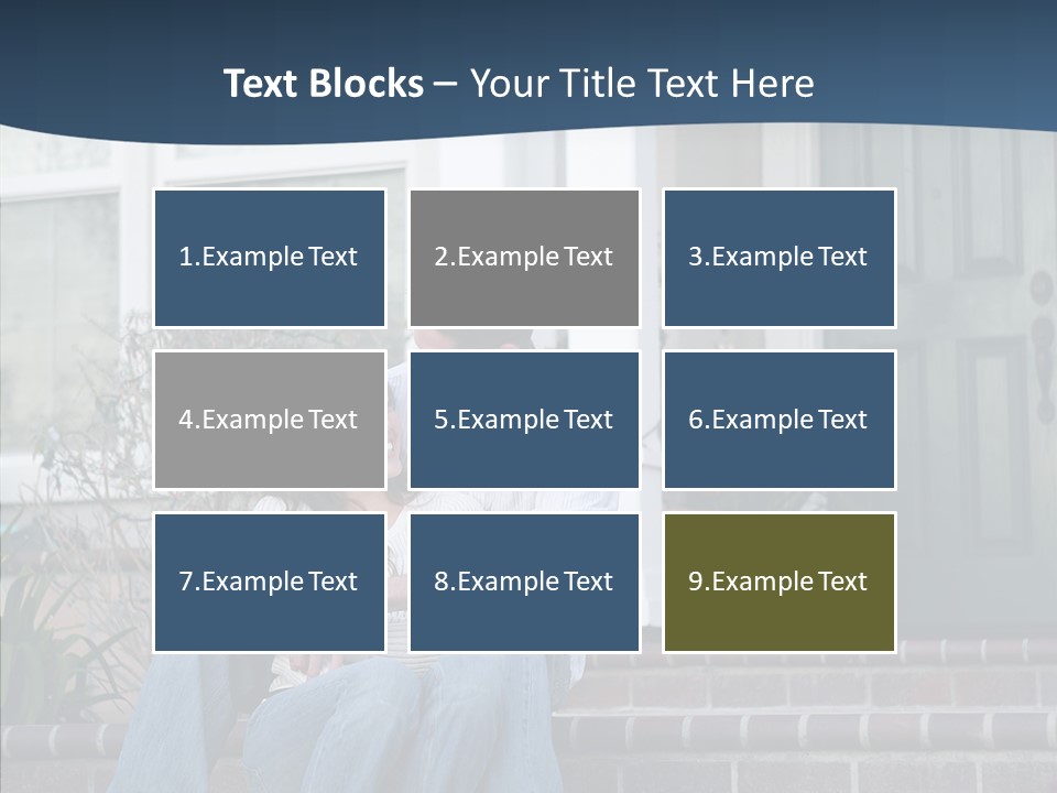 Girl House Estate PowerPoint Template